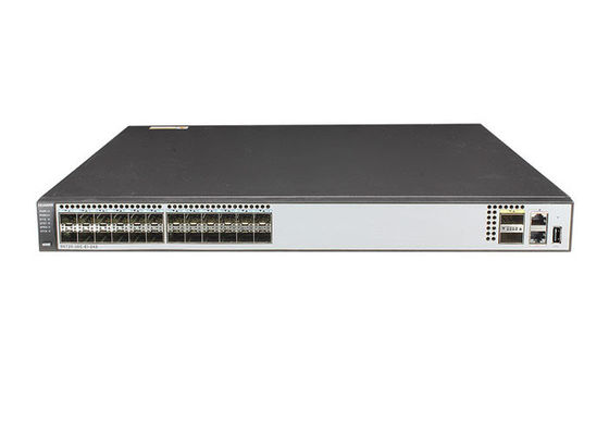 Ports gauches S6720-30C-EI-24S-AC du commutateur 2 40GE QSFP+ d'Ethernet de Huawei S6720 24 SFP+