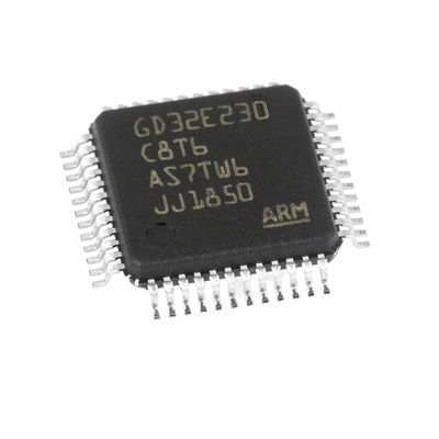 Puce STM32F030C8T6 de contrôle de commutateur de GD32E230C8T6 LQFP-48 32bit GD