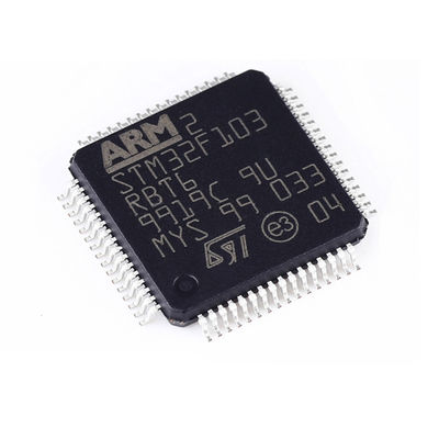 Puce STM32F103RBT6 de circuit intégré du microcontrôleur 72MHz MCU de St