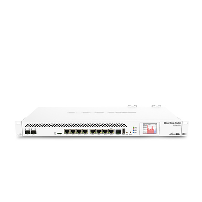 240V Mikrotik Routerboard CCR1036-8G-2S+EM Gigabit Ethernet met en communication le routeur d'entreprise