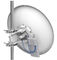 système de surveillance sans fil extérieur de 30dBi 100W Mikrotik MANT30 PA/MTAD-5G-30D3-PA