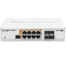 Gigabit ROS Wired Router Switch Poe CRS112-8P-4S-IN de bureau de 4 SFS