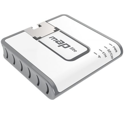 CARTE portative Lite ROS 2.4G Mini Wireless Router AP POE de RBmAPL-2nD Mikrotik