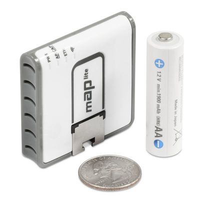 CARTE portative Lite ROS 2.4G Mini Wireless Router AP POE de RBmAPL-2nD Mikrotik